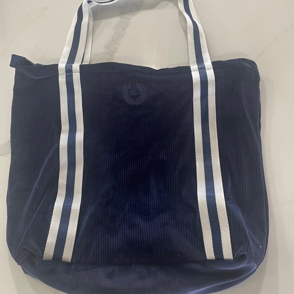 Victoria's Secret (PINK) Navy Blue Tote Bag